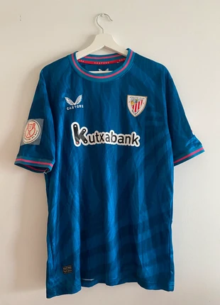 Camiseta de fútbol Athletic Bilbao copa del rey, marque: Castore, état: Neuf sans étiquette, taille: XL, 15,00 €, 16,45 € Protection acheteurs incluse