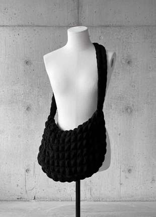 Black Y2k Puffer Bag, marque: CHROME, état: Très bon état, 19,00 €, 20,65 € Protection acheteurs incluse