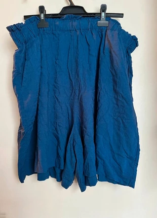 💙 Short Ample TEX Bleu Marine - Taille Haute Élastiquée - 3XL, marke: TEX, zustand: Neu, größe: XXXL / 46 / 18, 4,00 €, 4,90 € inklusive Vinted-Käuferschutz