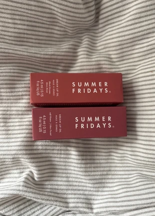 Summer fridays lip oil(s), merk: Summer Fridays, staat: Nieuw met prijskaartje, € 20,00, € 21,70 inclusief Kopersbescherming