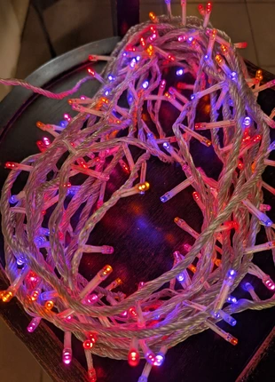 Guirlande lumineuse 9m50, marque: no name, état: Très bon état, 10,00 €, 11,20 € Protection acheteurs incluse