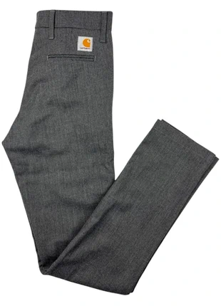 Pantalon Carhartt WIP Sid Pant gris homme FR 36/38 slim straight chic casual, marca: Carhartt, estado: Muito bom, tamanho: PT 36 | W26, €29.00, €31.15 inclui Proteção do Comprador