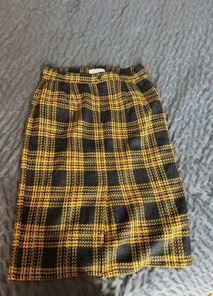 Jupe mi longue tweed, marque: Junil Sicoc, état: Bon état, taille: XXL / 44 / 16, 2,00 €, 2,80 € Protection acheteurs incluse