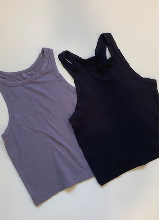 2 Tops de Tirantes Estilo Racerback, marque: Vintage Dressing, état: Neuf sans étiquette, taille: S / 36 / 8, 7,00 €, 8,05 € Protection acheteurs incluse