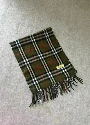 Écharpe Burberry vert, merk: Burberry, staat: Heel goed, € 45,00, € 47,95 inclusief Kopersbescherming Pro