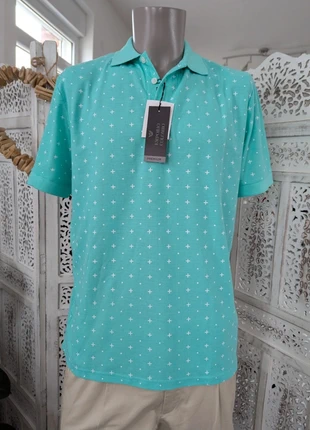 Polo homme Emporio Colombo – Taille M – Vert imprimé à croix – Tendance estivale B16, marke: Emporio colombo, zustand: Neu, mit Etikett, größe: M, 29,99 €, 32,19 € beinhaltet Vinted-Käuferschutz Pro
