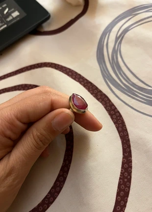 Anillo Antiguo de plata y Rubí, marca: Plata, estado: Muy bueno, tamaño: 16,5 mm Ø / 12, 20,00 €, 21,00 € Protección al comprador incluida