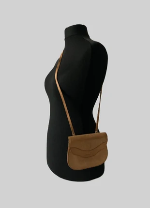 Women's Vintage Tan Real Leather Shoulder Bag, brand: Vintage Boutique, condition: Very good, £4.00, £4.90 includes Buyer Protection Pro