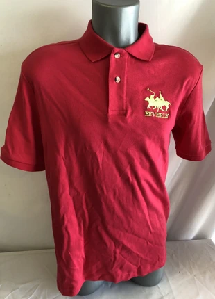 Polo Homme Polo Academy 100%Coton Couleur Rouge - Taille XL, brand: polo academy, condizioni: Ottime, taglia: XL, €12.00, €13.30 include la Protezione acquisti Pro