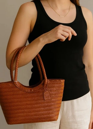 Sac tressé marron esprit dragon inf 🐉, brand: Vintage Dressing, condition: Very good, €48.50, €51.63 includes Buyer Protection Pro