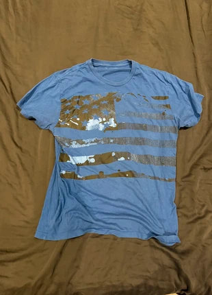 Blue American flag t-shirt, brand: GAP, condition: Very good, size: L, £2.50, £3.33 includes Buyer Protection