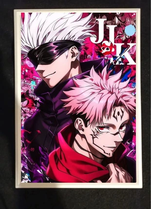 Cadre tableau jojo sukuna, merk: Jujutsu Kaisen, staat: Nieuw zonder prijskaartje, € 7,50, € 8,58 inclusief Kopersbescherming