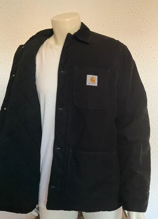 Carhartt Michigan Coat Velours côtelé Black Edition taille L, marque: Carhartt, état: Très bon état, taille: L, 95,00 €, 100,45 € Protection acheteurs (Pro) incluse