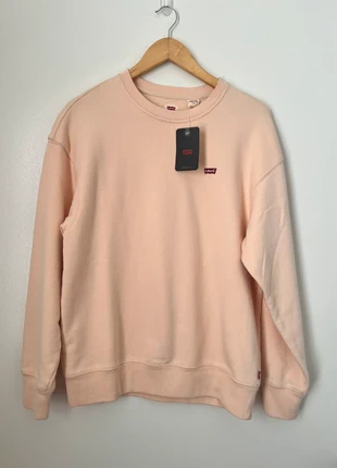 Levi’s crewneck sweatshirt peach 100% cotton, brand: Levi's, condition: New with tags, size: S, £22.00, £23.80 includes Buyer Protection