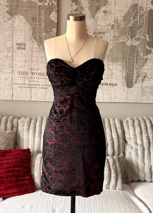 Sexy mini black and red dress in size small, brand: no brand, condition: Good, size: S / US 4-6, $10.00, $11.20 includes Buyer Protection