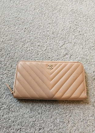 style womens beige Quilted zip wallet, condition: Good, £5.00, £5.95 includes Buyer Protection
