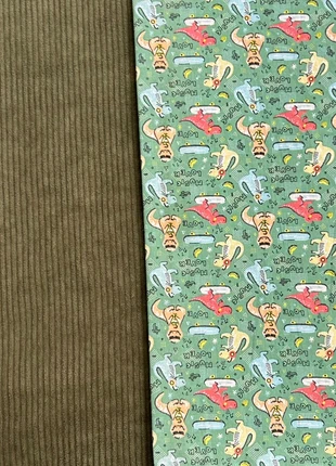 Lot de tissu coton fleuri et tissu velours côtelé, marque: Okeo-tex, état: Neuf sans étiquette, 8,99 €, 10,14 € Protection acheteurs (Pro) incluse