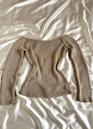 Pull en maille épaules dénudées Xanaka - y2k 2000s, marque: Top Vintage, état: Très bon état, taille: S / 36 / 8, 23,00 €, 24,85 € Protection acheteurs (Pro) incluse