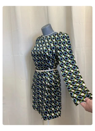 Robe Mango S neuve imprimée fluide courte – tenue de Noël / idée cadeau, brand: Mango, condition: New without tags, size: S / 36 / 8, €14.90, €16.35 includes Buyer Protection Pro