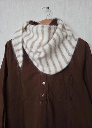 Chale tour cou triangle style sophiescarf raye, brand: it Hippie, condition: Very good, €20.50, €22.23 includes Buyer Protection Pro