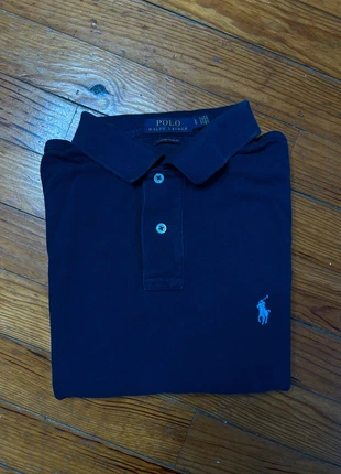 Polo Ralph Lauren - Bleu Marine - 100% coton -Manches courtes - Taille L, marca: Ralph Lauren, estado: Muito bom, tamanho: L, €15.00, €16.45 inclui Proteção do Comprador