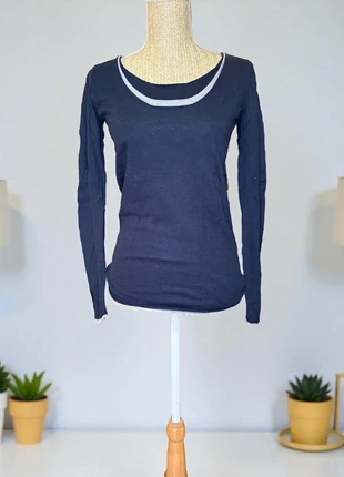 Teddy Smith – Haut manches longues bleu marine – Taille 38, merk: Teddy Smith, staat: Heel goed, maat: M / 38 / 10, € 9,00, € 10,15 inclusief Kopersbescherming