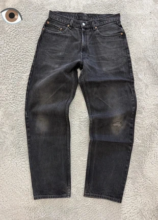 Jean Levi’s 550 Custom Destroy Vintage 90s noir - Relaxed Fit - W34L32 (FR44), brand: Levi's, condition: Very good, size: W34, €33.20, €35.56 includes Buyer Protection Pro