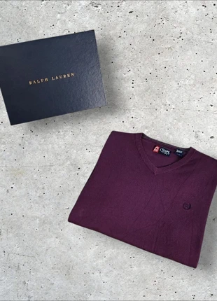 Pull en maille CHAPS by Ralph Lauren Col V sans manche - Violet - Taille L Homme Logo Brodé -2093, marque: Chaps Ralph Lauren, état: Très bon état, taille: L, 14,90 €, 16,35 € Protection acheteurs incluse