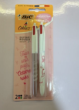 Stylo Bic spécial, octobre rose, 2025, marke: BIC, zustand: Neu, mit Etikett, 8,00 €, 9,10 € inklusive Vinted-Käuferschutz