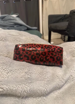 Trousse rouge à paillettes léopard, marque: Maped, état: Neuf avec étiquette, 4,00 €, 4,90 € Protection acheteurs incluse