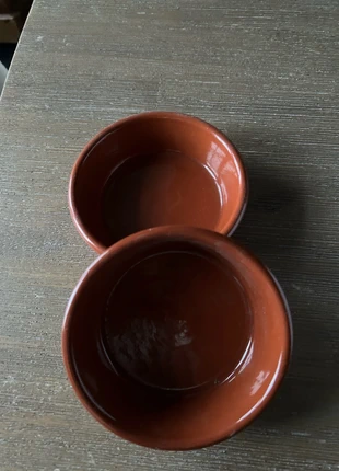 Lot de 2 caquelons en terre cuite, brand: sansnom., condizioni: Nuovo senza cartellino, €3.00, €3.85 include la Protezione acquisti