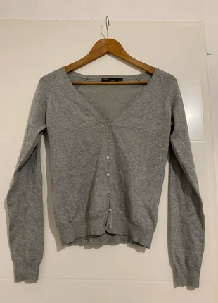 Cardigan gris, marque: Zara, état: Très bon état, taille: S / 36 / 8, 6,00 €, 7,00 € Protection acheteurs incluse