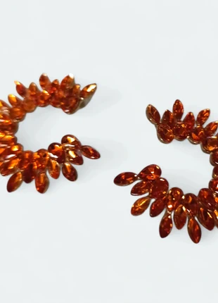 Pendientes Espiral Ámbar - Bisutería Fina Nueva 🧡, marque: Local, état: Neuf sans étiquette, 22,00 €, 23,80 € Protection acheteurs incluse