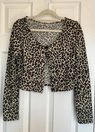 Leopard cardigan, brand: Leopard, condition: Very good, size: XS / 34 / 6, €5.00, €5.95 includes Buyer Protection