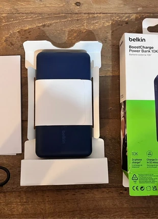 Belkin Navy Power Bank, brand: Belkin, condition: New with tags, £6.50, £7.53 includes Buyer Protection