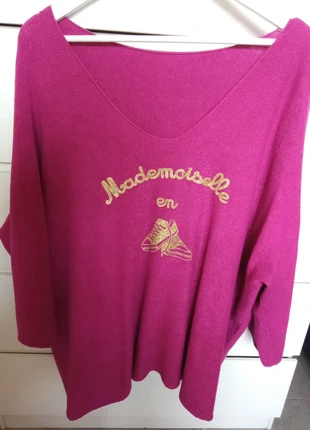 Pull tendance et confortabe, marque: mademoiselle en baskets, état: Très bon état, taille: 4XL / 48 / 20, 8,00 €, 9,10 € Protection acheteurs incluse
