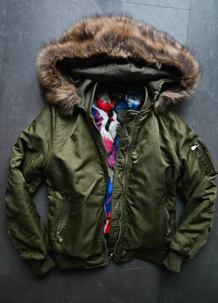 Veste bomber kaki Y2K / streetwear / Japan style - Taille S, brand: Japan Style, condizioni: Ottime, taglia: S / IT 40 / EU 36, €59.99, €63.69 include la Protezione acquisti