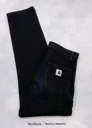 Jean Carhartt wip Noir W’ Pierce Pant 100% coton Jean Droit Knee pant Boyfriend - S w26 /726V-B, marque: Carhartt, état: Très bon état, taille: S / 36 / 8, 49,00 €, 52,15 € Protection acheteurs (Pro) incluse