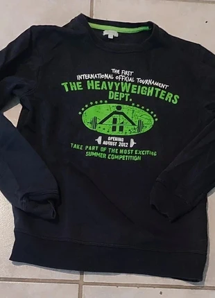 🖤 Sweat noir garçon – Taille 11 ans / 146 cm, marque: TEX, état: Bon état, taille: 11 ans / 146 cm, 2,00 €, 2,80 € Protection acheteurs incluse