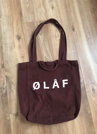 ØLAF Tote bag roest bruin / Brown, merk: ØLÅF, staat: Goed, € 19,50, € 21,18 inclusief Kopersbescherming