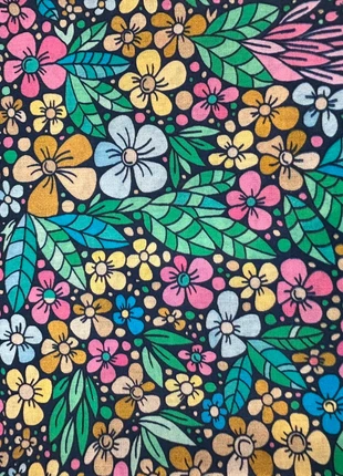 Tissu coton fleuri ~ 50cm x 70cm, marque: Okeo-tex, état: Neuf sans étiquette, 2,99 €, 3,84 € Protection acheteurs (Pro) incluse