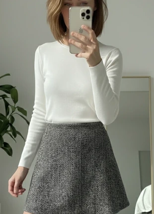 Jupe Elégante Texturée Grise Taille M, brand: minijupe, condition: Very good, size: M / 38 / 10, €34.00, €36.40 includes Buyer Protection