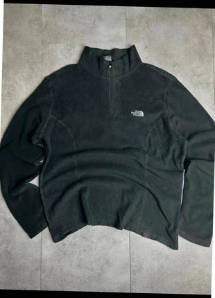 Sweat/pull polaire léger The North Face noir logo blanc taille XL femme 1/4 zip, brand: The North Face, condizioni: Ottime, taglia: XL, €22.90, €24.75 include la Protezione acquisti