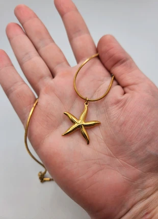 Stainless steel zeester ketting, merk: Boutiek, staat: Nieuw zonder prijskaartje, € 5,95, € 6,95 inclusief Kopersbescherming Pro