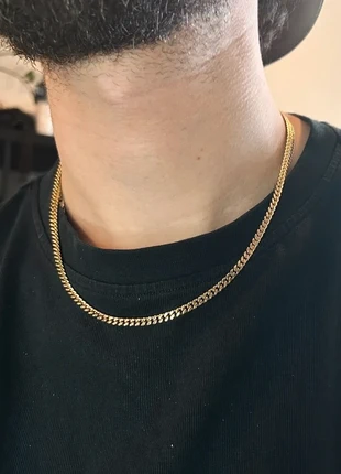 gold cuban link chain, marque: Silver, état: Très bon état, 17,00 €, 18,55 € Protection acheteurs (Pro) incluse