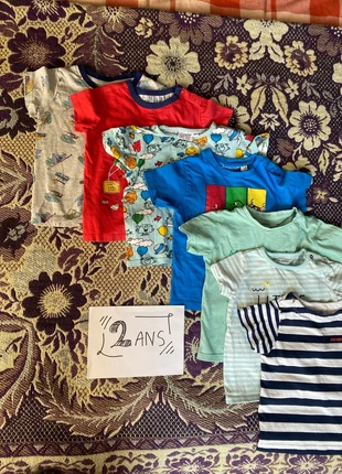 T-shirt MC garçon 2 ans, marca: Sergent Major, estado: Bom, tamanho: 24-36 meses / 92 cm, €10.00, €11.20 inclui Proteção do Comprador