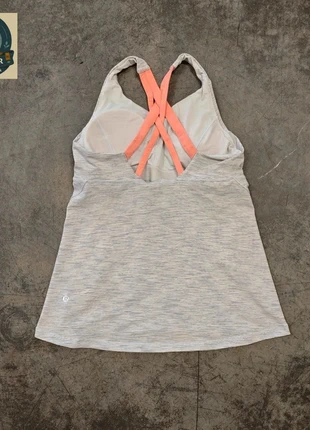 Top Tank Lululemon ' Stash n Tank Run ' Blanc - Débardeur Femme Taille 8, marke: Lululemon, zustand: Gut, größe: M / 38 / 10, 12,80 €, 14,14 € beinhaltet Vinted-Käuferschutz Pro