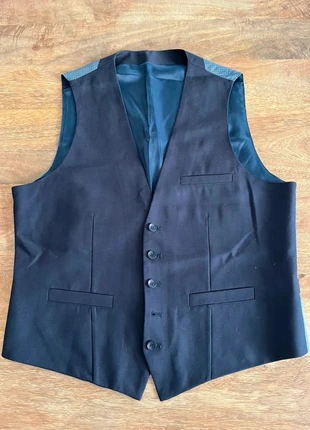 Gilet de costume bleu marine, Devred, taille L, marke: Devred, zustand: Gut, größe: L, 15,00 €, 16,45 € inklusive Vinted-Käuferschutz