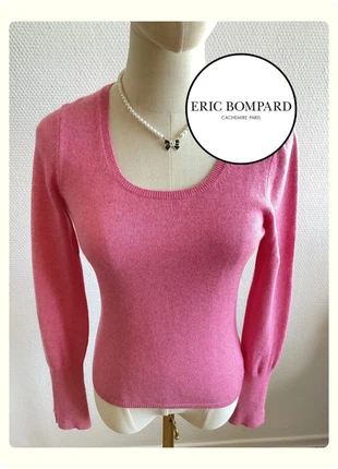 Pull femme Éric Bompard rose framboise col rond – Taille S – Cachemire & Soie, brand: Eric Bompard, condition: Very good, size: S / 36 / 8, €65.00, €68.95 includes Buyer Protection