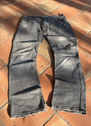 Selvedge Distressed Vintage Grey Jeans, marque: Japan Style, état: Bon état, taille: W34 | FR 44, 37,00 €, 39,55 € Protection acheteurs incluse